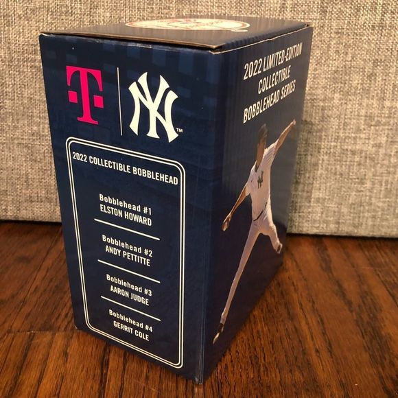 H NEW YORK YANKEES GERRIT COLE Bobble Head NYY SGA NIB 9/30/2022 - Picture 4 of 11